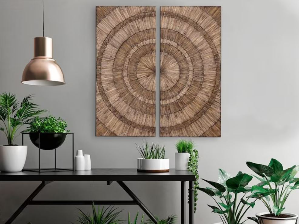 Modern Reclaimed Wood Wall Art