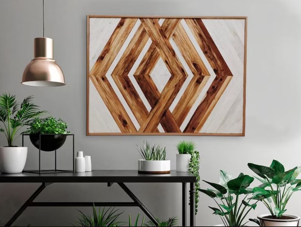 Rustic Wood Wall Hanging